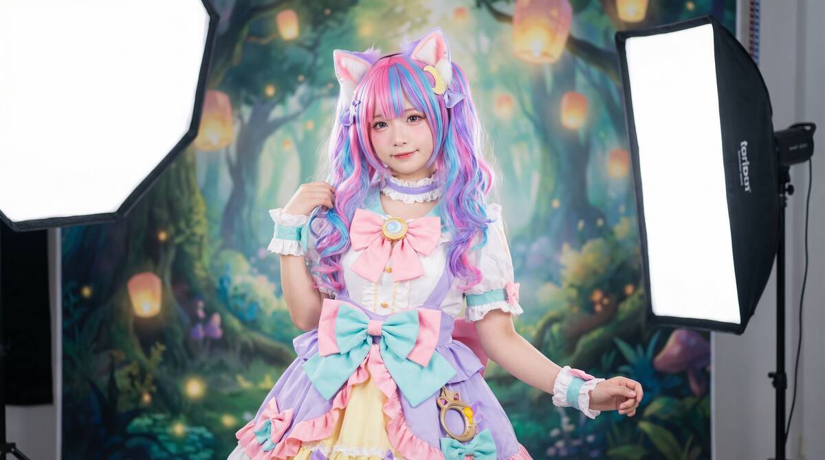 小马拉大车二次元cosplay视频